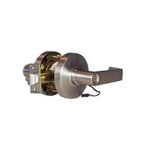 Command Access CL180EU L17 626 SFIC 24V CL1 Series Electrified Cylindrical Lock, L6 Lever, Fail Secure, SFIC Prep, 24V, Satin Chrome