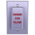Dortronics W5286-ATXE5 5286 Series Single Gang Push Plate Switch, Adjustable 2-60 Second Exit Timer
