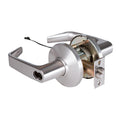BEST 9KW37DEU15DS3626RQE Series Grade-1 24VD Electric Cylindrical Lock, Fail Secure, 15D Design, Satin Chrome
