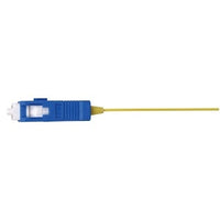 Hubbell FHPSCS3SM Fiber Optic Pigtail, SC Single-Mode, PVC, 3m, Yellow