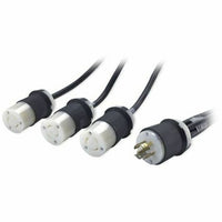 APC AP9884 Power Cord Splitter, L21-20P to (3) L6-20R
