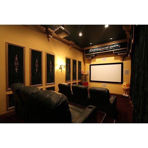 Draper 253374 119" Onyx with Veltex Fixed Projection Screen