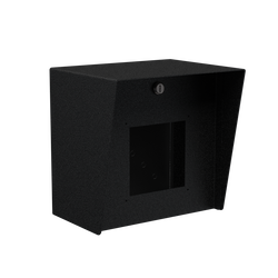 PEDESTAL PRO 1010HOU-ZENI-01-CRS 10X10 Steel Housing - Zenitel P-3100, P3101 Intercoms