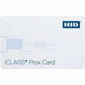 HID 2000CGGSN iClass 2K Printable Smart Card, Non-Programmed, Glossy Front and Back, No Numbers, No Slot, White