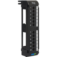 ICC ICMPP12V5E 12-Port CAT5e Vertical Patch Panel