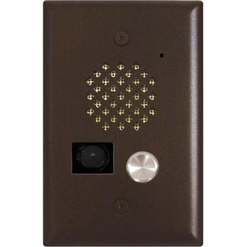 Viking E-50-BN 1-Gang Video Entry Compact Phone, Bronze