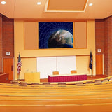 Draper 251115 220" Cineperm Fixed Frame Projection Screen, HDTV, Matte White