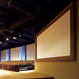Draper 251115 220" Cineperm Fixed Frame Projection Screen, HDTV, Matte White