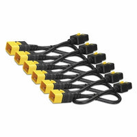 APC AP8716SX593 Power Cord Kit, Locking, C19 to C20, 6-Pack, 1.8m