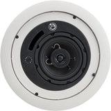 AtlasIED FAP42TC 4" Shallow Mount Coaxial In-Ceiling Speaker with 16W 70V, 100V Transformer
