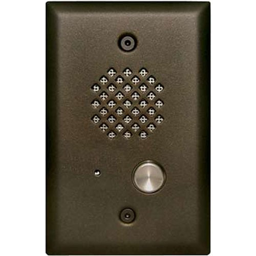 Viking E-40-BN 1-Gang Entry Compact Phone, Telephone Line Powered, Bronze