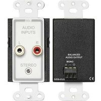 RDL D-CIJ3 Consumer Input Jacks, Mono