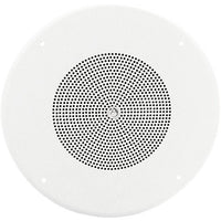 AtlasIED FD72W 8" In-Ceiling Speaker with 4W 25V, 70V Transformer and 62-8 Baffle