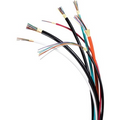 OCC DX006DALS9KR DX Series 6-Fiber Indoor/Outdoor PVC Fiber Optic Cable, Riser, Laser Grade OM2+, Brand Insensitive, Black, Cut to Order - Per Foot (20 ft Minimum)