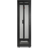 APC AR2400FP1 NetShelter SV 42U 600mm Wide 1060mm Deep Enclosure with Sides, Black, Single Rack Unassembled