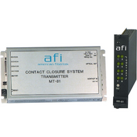 American Fiberteck MR-81-280 8-Channel Contact Module Receiver, Signal Receive, Non-Latching Relays