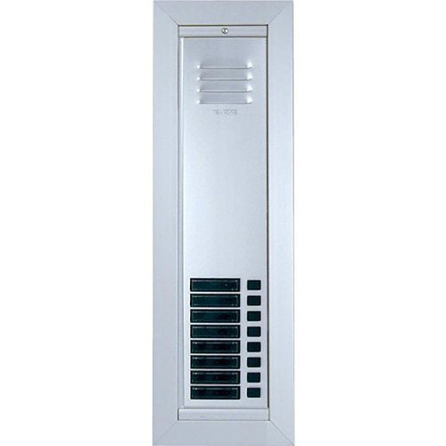 TekTone AM492/04 Vandal Resistant Apartment Entrance Panel with Speaker, Buttons and Name Holders
