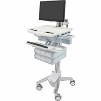Ergotron SV43-1260-0 StyleView® Cart with LCD Arm, 6 Drawers (3x2)