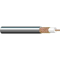 West Penn 815 RG59 Series 1000' Coaxial Flexible Design Cable, 20/1, BC, 95% PVC, White