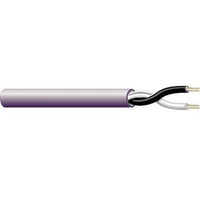 West Penn 227BK1000 12/2 Stranded Raw Audio Cable, 1000' (304.8m) Reel, Black