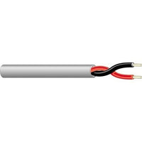 West Penn 25224BGN0500 Plenum Audio Cable, 1-Pair 18-Gauge Stranded Unshielded, 500', Green
