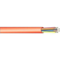 West Penn 60982BRD1000 18/4 Analog Audio Control Cable, Unshielded, Plenum, 1000', Red