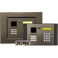 Pach and Co QVOIPFF Quantum 600-Tenant Browser Based VoIP Telephone Entry System, 3000-Cards, 600-Codes, Flush Mount