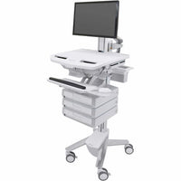 Ergotron SV43-1330-0 StyleView® Cart with LCD Pivot, 3 Drawers (1x3)