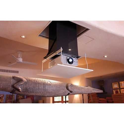 Draper 300321 AeroLift 100 Ceiling-Recessed Projector Lift, 100 lb Maximum Weight Capacity