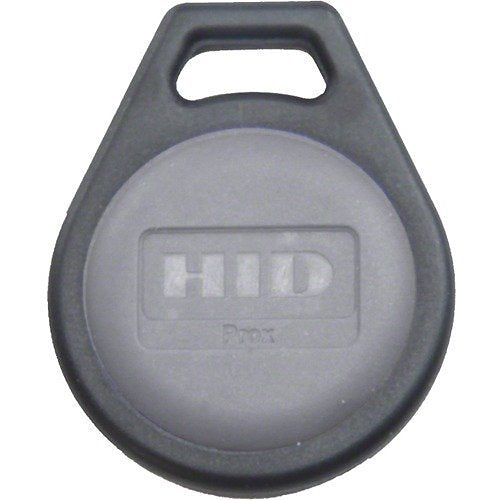 HID 1346LNSMN-PACK10-110315 HID 1346LNSMN-110315 ProxKey III 1346 Key Fob, Programmed, Matching Numbers, 10-Pack, Black with Grey Insert