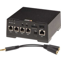 AXIS F44 1080p/720p HDTV WDR Dual Audio Input Main Unit, Black