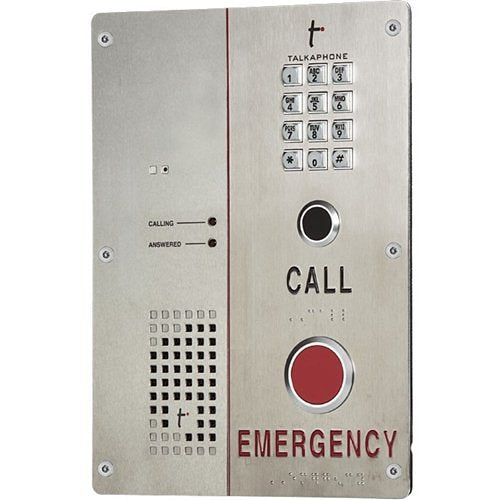 Talkaphone ETP-500ECK ETP-500 Series Outdoor-Rated, ADA-compliant Hands-free Call Stations