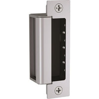 HES 1600-CDB-605-DLM 1600 Series Complete Electric Strike for Deadbolt Locks with 1DB Faceplate Kit, Dual Lock Monitor, Bright Brass
