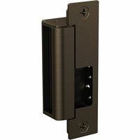 HES 1500C-613E-DLMS 1500 Series Complete Pac Electric Strike with 1LB Faceplate Kit for Latchbolts, Dual Lock Monitors and Strike Monitor, Dark Oxidized Satin Bronze Powder