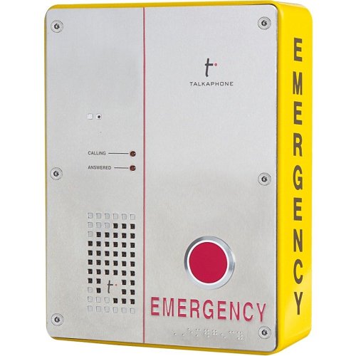Talkaphone ETP-SM-1-SS Surface Mount For Emergency Call Station, 316 Stainless Steel