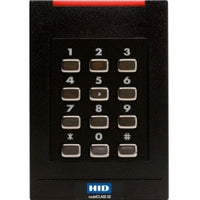 HID 921PNNNEK200ED multiCLASS SE RPK40 Smart Keypad Reader, 125 kHz HID Prox, AWID and EM4102, High Security, Wiegand, Pigtail, Standard v2, EM4102 26-BIT, 8-BIT MSG, Black