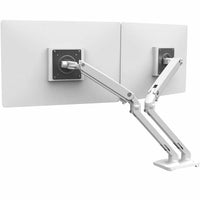 Ergotron 45-496-216 MXV Desk Dual Monitor Arm (white)