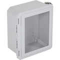 STI EF121006-W Mounting Device, Fiberglass Enclosure with Operator Window Door, 12" x 10" x 6"