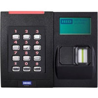 HID 928NFNTEK000TE iCLASS SE RKLB40 Biometric Reader, 13.56 MHz iCLASS Seos, iCLASS SR and iCLASS, Wiegand, Terminal Strip, Standard v1, Black