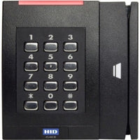 HID 925PTNTEK0005N multiCLASS SE RMPK40 Smart Keypad Reader, 125 kHz HID Prox, AWID and EM4102, 13.56 MHz Maximum Compatibility, Wiegand, Pigtail, Standard v1, Black