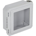 STI EF080804-W Mounting Device, Fiberglass Enclosure with Window, 8" x 8" x 4"