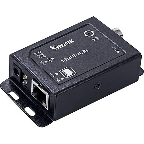 VIVOTEK AP-FEX-0105-R 1-Port EPoC Receiver Module, 56VDC, 1VDC Jack