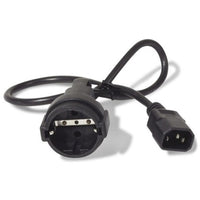 APC AP9880 Power Cord, C14 to CEE 7/7 Schuko, 0.6m