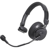 Audio-Technica BPHS2S Rugged Single-Ear Broadcast Headse with Hypercardioid Dynamic Microphone, 9.8' (3.0m) Detachable Cable