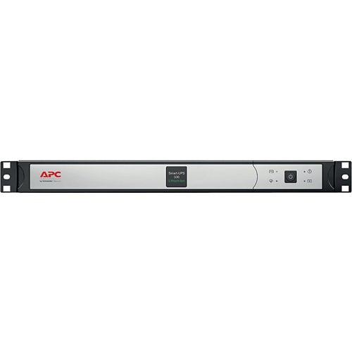 APC SCL500RM1UC Line Interactive Smart-UPS with SmartConnect Port, 500VA/400W, 5-15R NEMA Outlets, 1U RMS