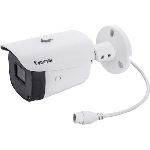 VIVOTEK IB9388-HT C-Series 5MP Outdoor IR WDR Bullet IP Camera, 2.8-12mm Lens, White