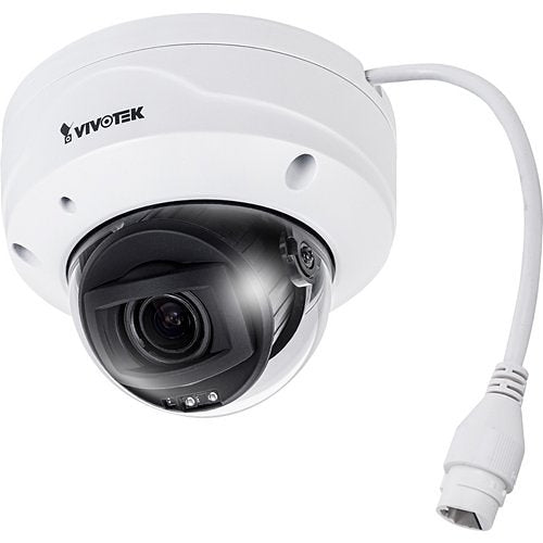VIVOTEK FD9388-HTV C-Series 5MP Outdoor IR Dome IP Camera, 2.8-12mm Lens, White