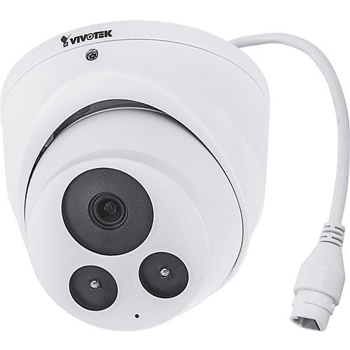 VIVOTEK  IT9380-HF2 5MP WDR Pro Smart IR Turret IP Camera, 2.8mm Fixed Lens, White