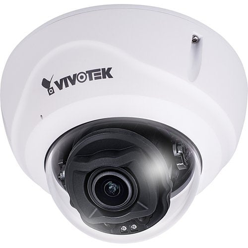 VIVOTEK FD9387-EHTV-A V-Series 5MP Outdoor IR Dome IP Camera, 2.7-13.5mm Lens, White