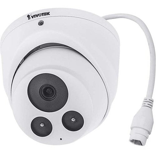 VIVOTEK  IT9380-HF3 WDR Pro Smart IR Turret IP Camera, 3.6mm Fixed Lens, White